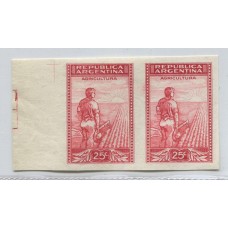 ARGENTINA 1935 GJ 766 PAREJA DE ESTAMPILLAS NUEVAS MINT U$ 45